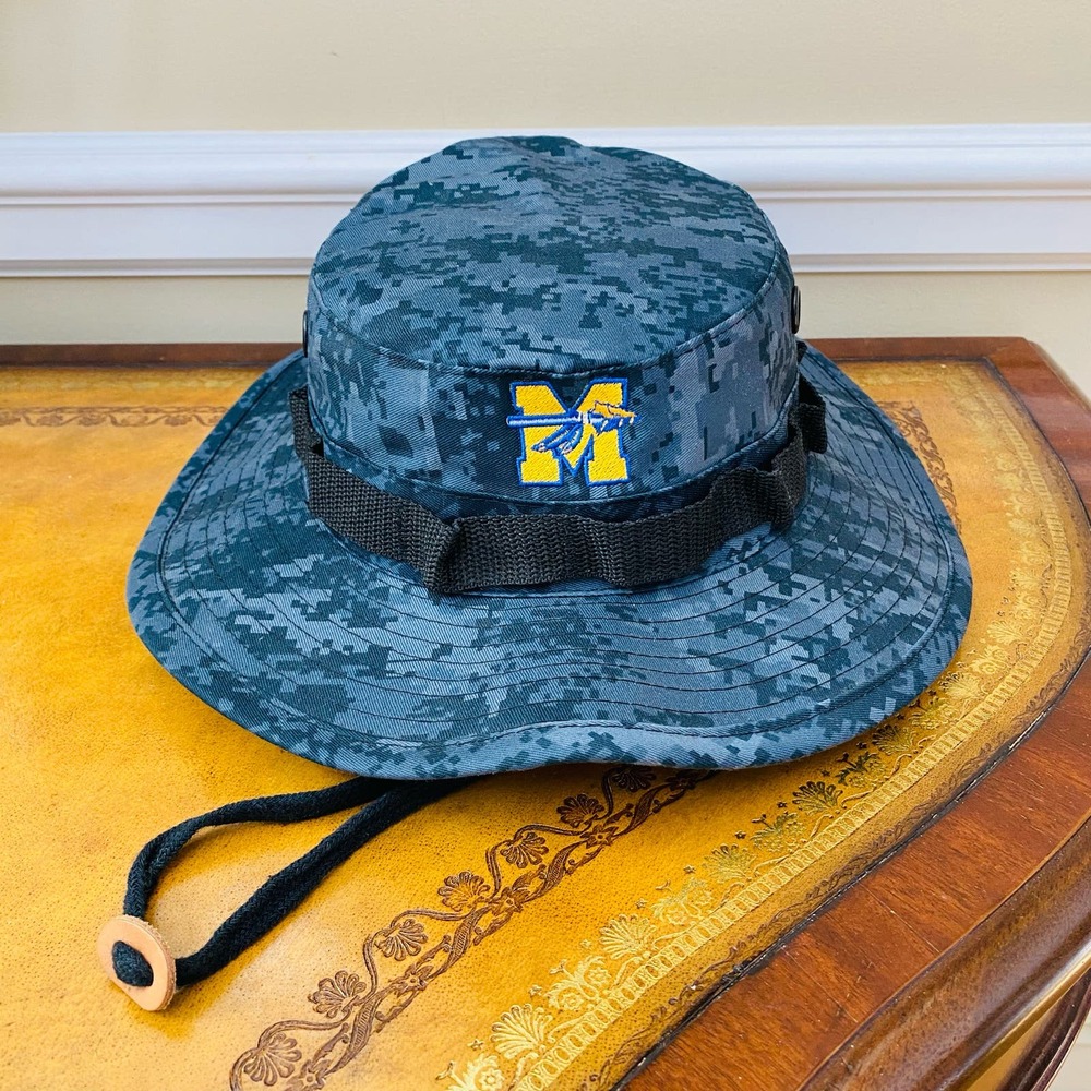 Camo Boonie Hat Military Sun Weather Type II MIL Type J-44320 Digital Sz 7 1/2
